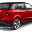 Perodua KeliXa — bayangan konsep kompak popular