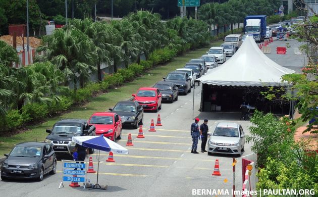 PKP 3.0: Polis Selangor sudah keluarkan 71 kompaun kepada individu yang cuba rentas negeri dan daerah