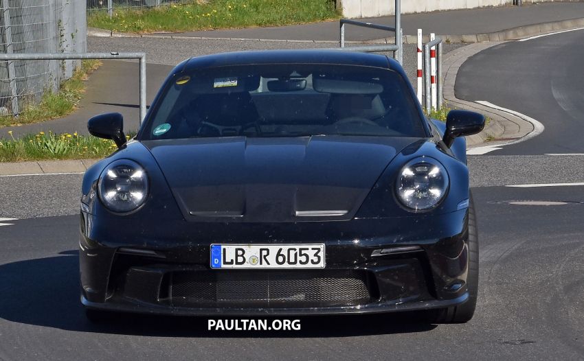 SPIED: 992 Porsche 911 GT3 seen in Touring guise 1110199