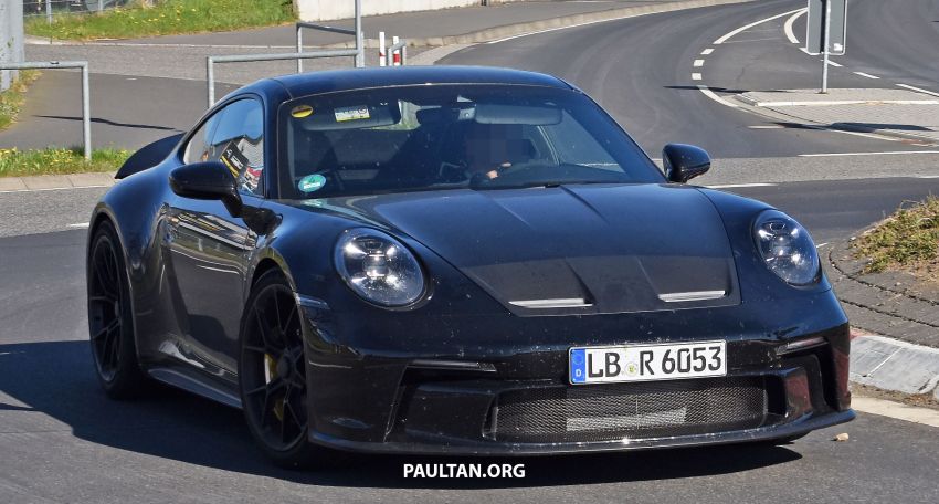 SPIED: 992 Porsche 911 GT3 seen in Touring guise 1110197