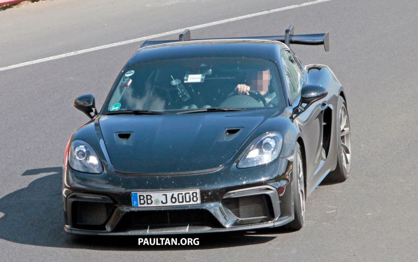 SPIED: Porsche 718 Cayman GT4 RS testing at ‘Ring 1112500