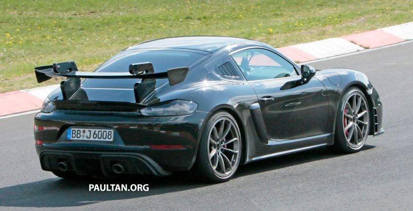 SPIED: Porsche 718 Cayman GT4 RS testing at ‘Ring 1112490
