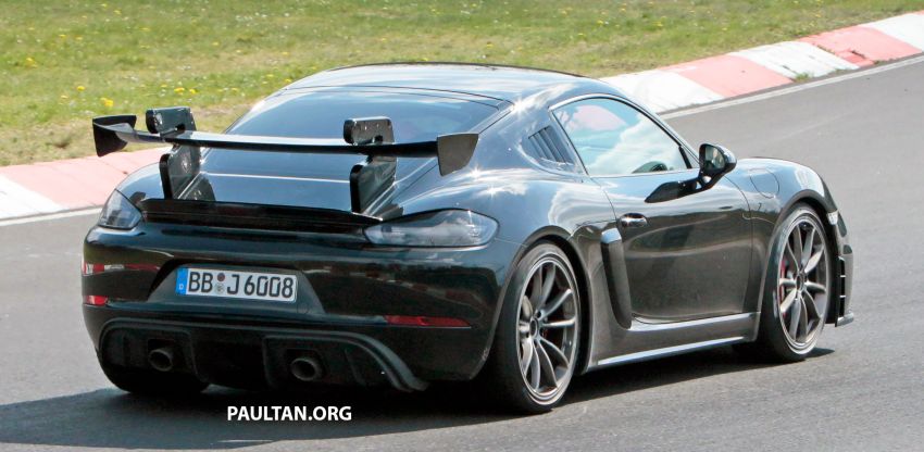SPIED: Porsche 718 Cayman GT4 RS testing at ‘Ring 1112489