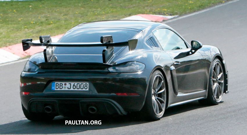 SPIED: Porsche 718 Cayman GT4 RS testing at ‘Ring 1112488
