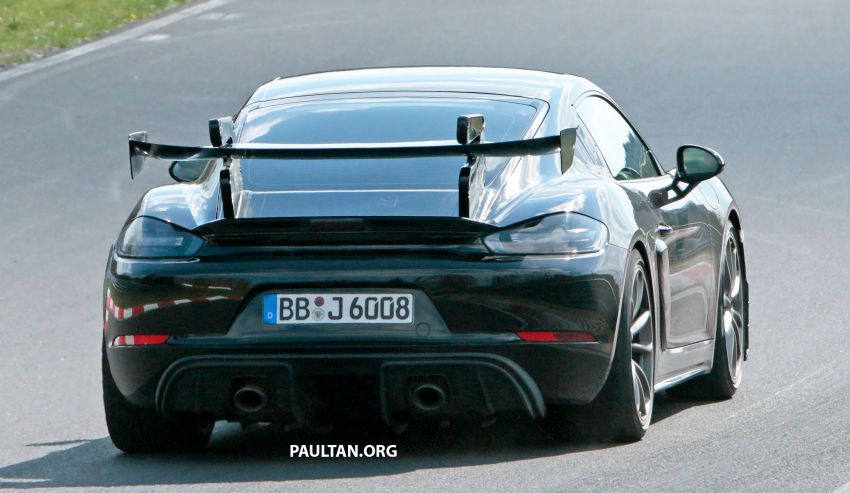 SPIED: Porsche 718 Cayman GT4 RS testing at ‘Ring 1112487