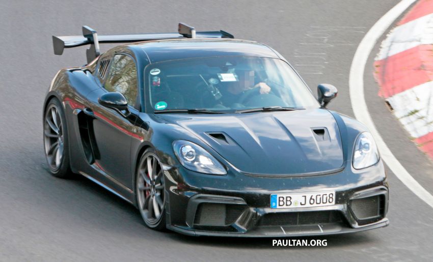 SPIED: Porsche 718 Cayman GT4 RS testing at ‘Ring 1112486