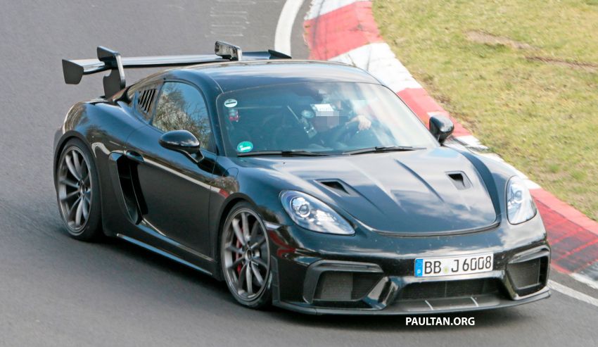SPIED: Porsche 718 Cayman GT4 RS testing at ‘Ring 1112485