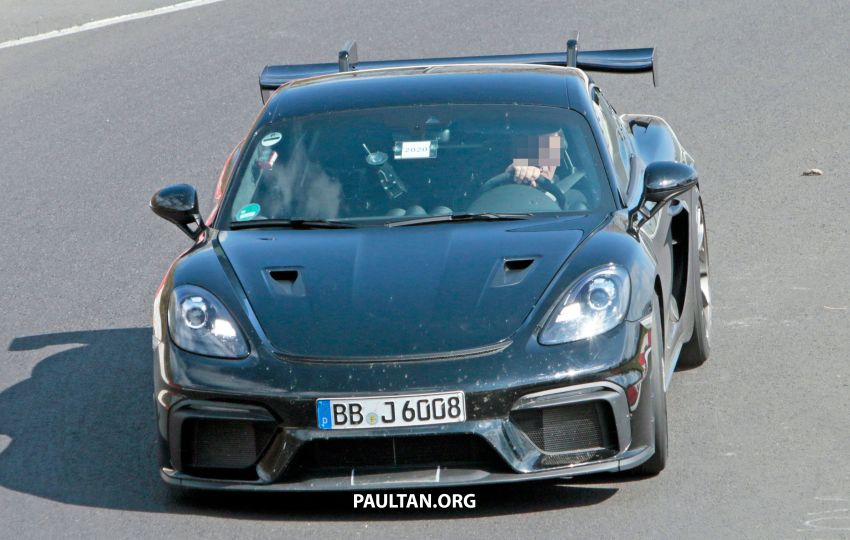 SPIED: Porsche 718 Cayman GT4 RS testing at ‘Ring 1112499