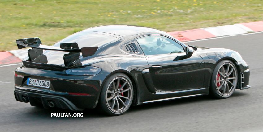 SPIED: Porsche 718 Cayman GT4 RS testing at ‘Ring 1112481
