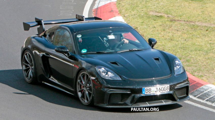 SPIED: Porsche 718 Cayman GT4 RS testing at ‘Ring 1112497