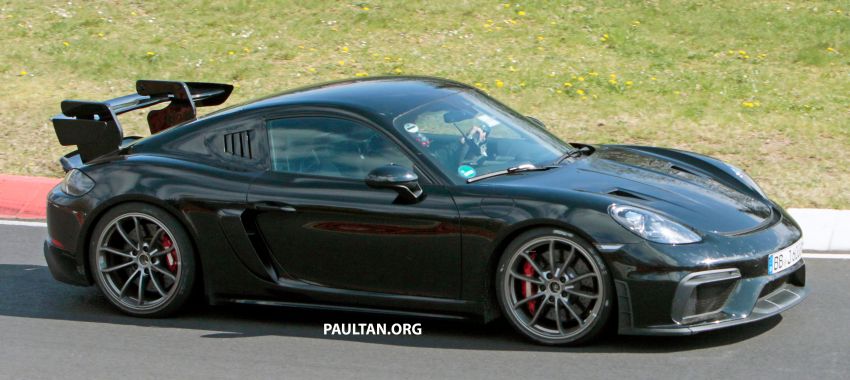SPIED: Porsche 718 Cayman GT4 RS testing at ‘Ring 1112495