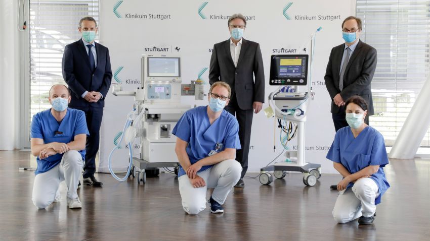 Porsche donates 1.3 mil euros to Stuttgart hospitals 1111629