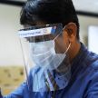 Proton delivering face shields to medical frontliners