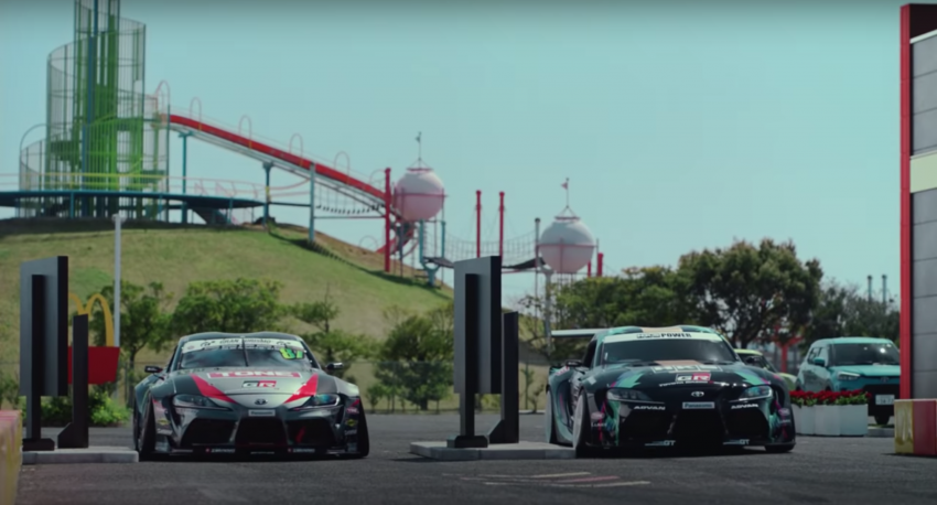 VIDEO: HKS and Monster Supra Drift Twins perform for a McDonald’s Happy Meal, and Tomica GR Supra toy 1112460