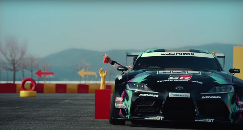 VIDEO: HKS and Monster Supra Drift Twins perform for a McDonald’s Happy Meal, and Tomica GR Supra toy 1112448