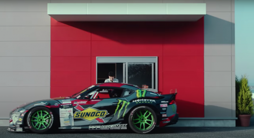 VIDEO: HKS and Monster Supra Drift Twins perform for a McDonald’s Happy Meal, and Tomica GR Supra toy 1112467