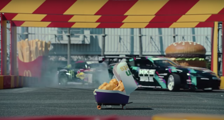 VIDEO: HKS and Monster Supra Drift Twins perform for a McDonald’s Happy Meal, and Tomica GR Supra toy 1112452