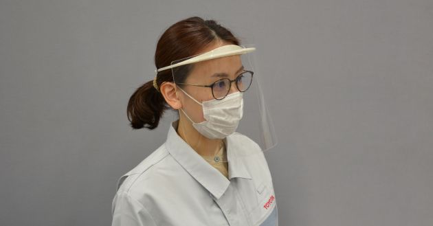 Covid-19: Toyota making 40,000 face shields a month