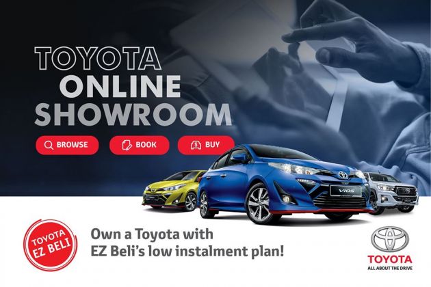 Toyota Malaysia perkenalkan bilik pameran atas talian