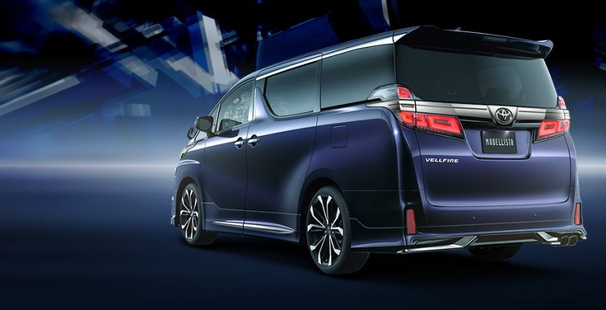 2020 Toyota Alphard Type Gold, Vellfire Golden Eyes with Modellista bodykits, 20-inch wheels and tyres 1109678