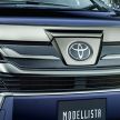 2020 Toyota Alphard Type Gold, Vellfire Golden Eyes with Modellista bodykits, 20-inch wheels and tyres