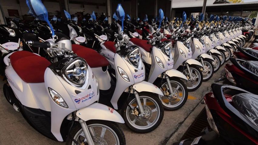 Yamaha Thailand sumbang 100 motosikal kepada pekerja kesihatan negara itu – jumlah cecah RM791k 1105338