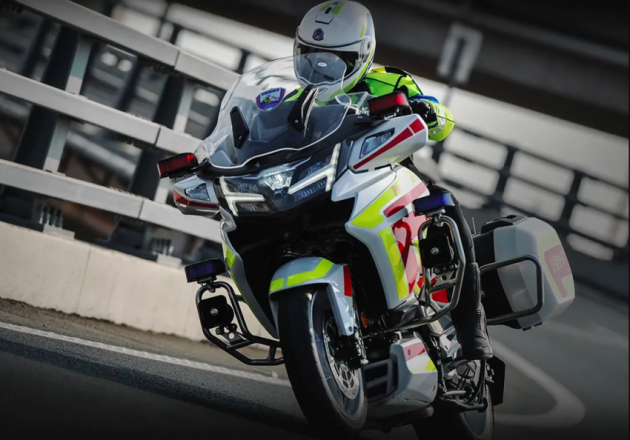 CFMoto 1250J 2020 jadi motosikal polis trafik di China