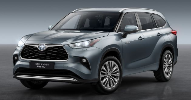 2021 Toyota Highlander revealed for European market