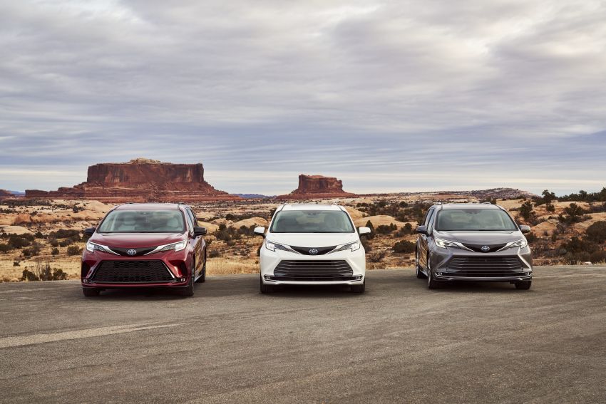 2021 Toyota Sienna revealed – hybrid only with 2.5L NA engine, 243 hp, optional AWD, vacuum and fridge! 1119753