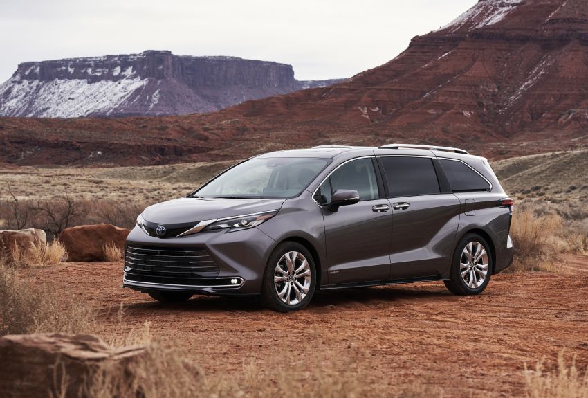 2021 Toyota Sienna revealed – hybrid only with 2.5L NA engine, 243 hp, optional AWD, vacuum and fridge! 1119765