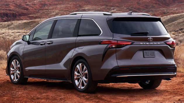 2021 Toyota Sienna revealed – hybrid only with 2.5L NA engine, 243 hp, optional AWD, vacuum and fridge!