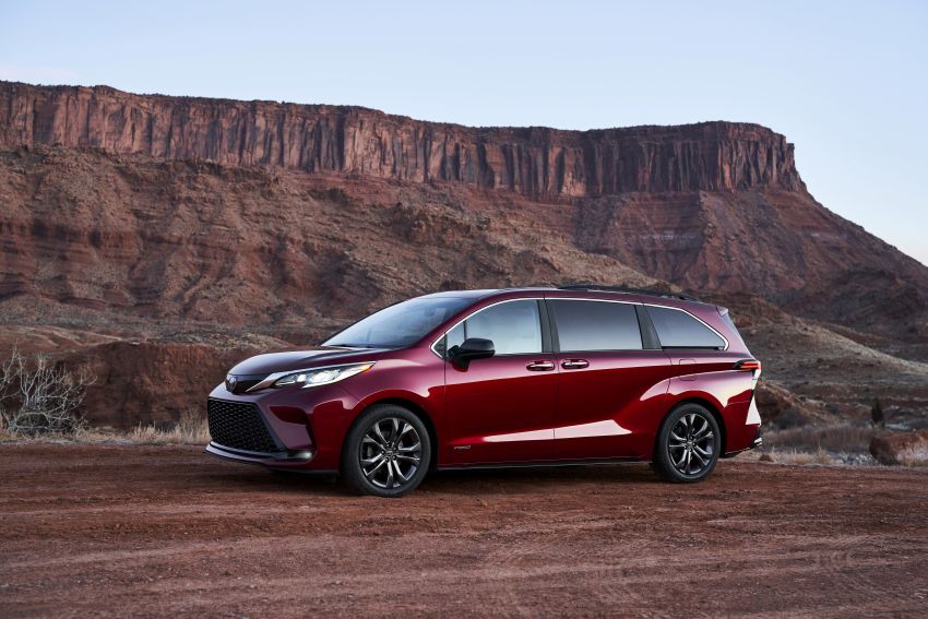 2021 Toyota Sienna revealed – hybrid only with 2.5L NA engine, 243 hp, optional AWD, vacuum and fridge! 1119818