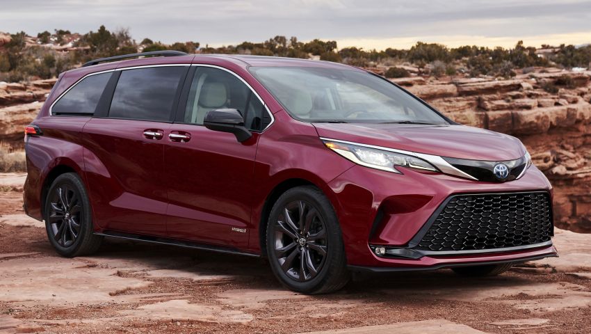 2021 Toyota Sienna revealed – hybrid only with 2.5L NA engine, 243 hp, optional AWD, vacuum and fridge! 1119824