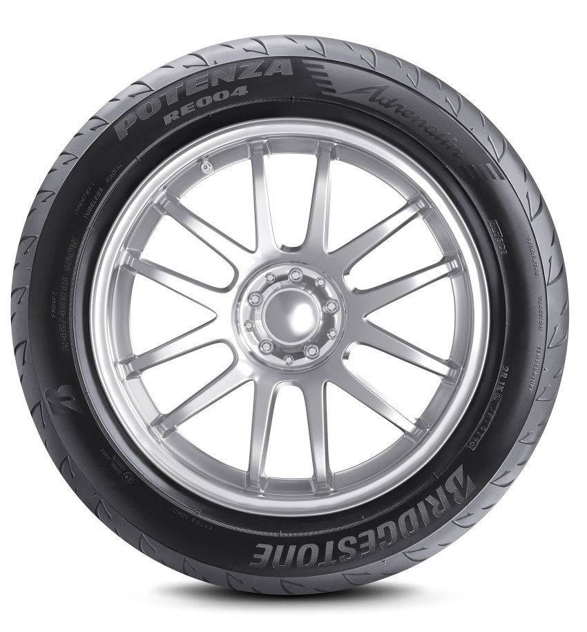 Bridgestone Potenza Adrenalin RE004 tyre now in Malaysia – 15-17 inch sizes, replaces popular RE003 1121072