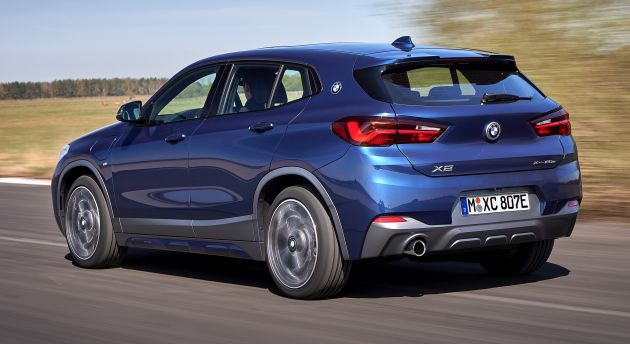 BMW X2 xDrive25e plug-in hybrid F39 – e-jarak 57 km