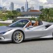 Ferrari F8 Spider debuts in Malaysia – from RM1.18 mil