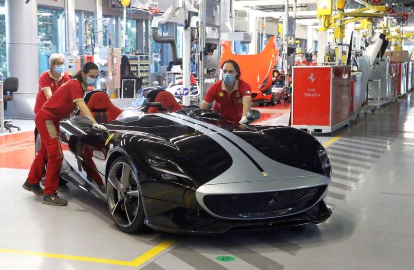 Ferrari restarts production, full resumption on May 8 1114816