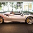 Ferrari F8 Spider debuts in Malaysia – from RM1.18 mil