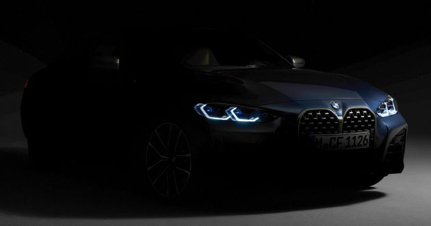 BMW 4 Series G22 – teaser disiar, pelancaran 2 Jun ini