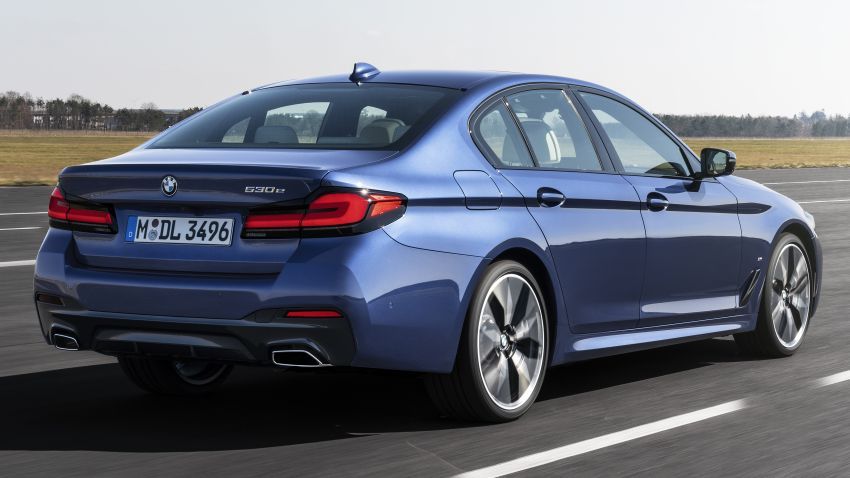 BMW 5 Series G30 2021 <em>facelift</em> didedahkan – wajah baru, enjin baru serta model 545e xDrive plug-in hybrid 1122420