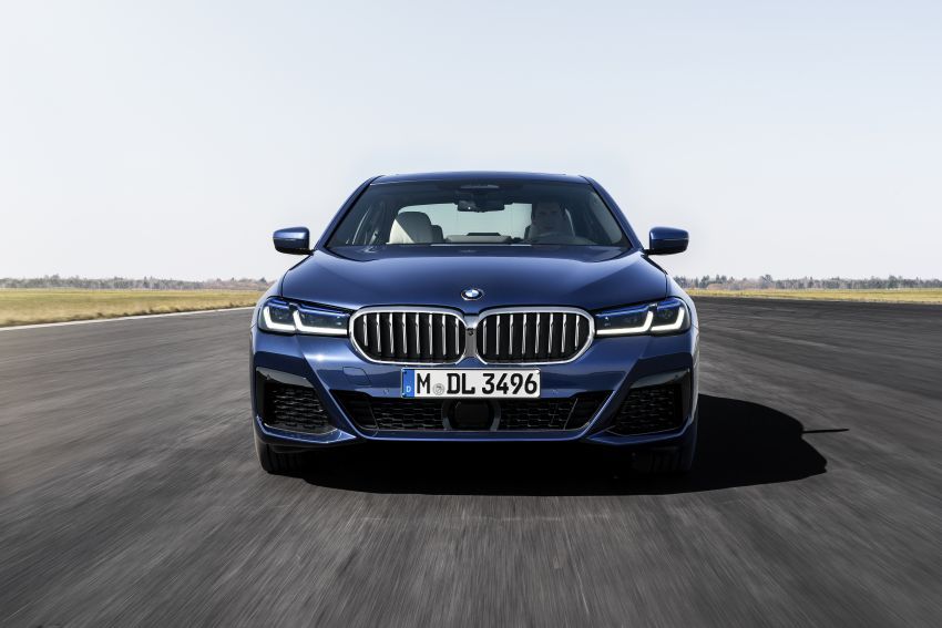 BMW 5 Series G30 2021 <em>facelift</em> didedahkan – wajah baru, enjin baru serta model 545e xDrive plug-in hybrid 1122423