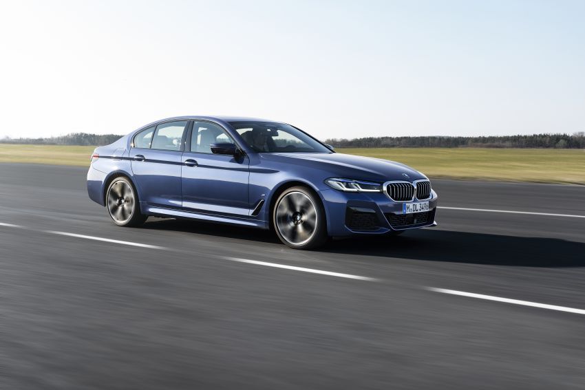 BMW 5 Series G30 2021 <em>facelift</em> didedahkan – wajah baru, enjin baru serta model 545e xDrive plug-in hybrid 1122425
