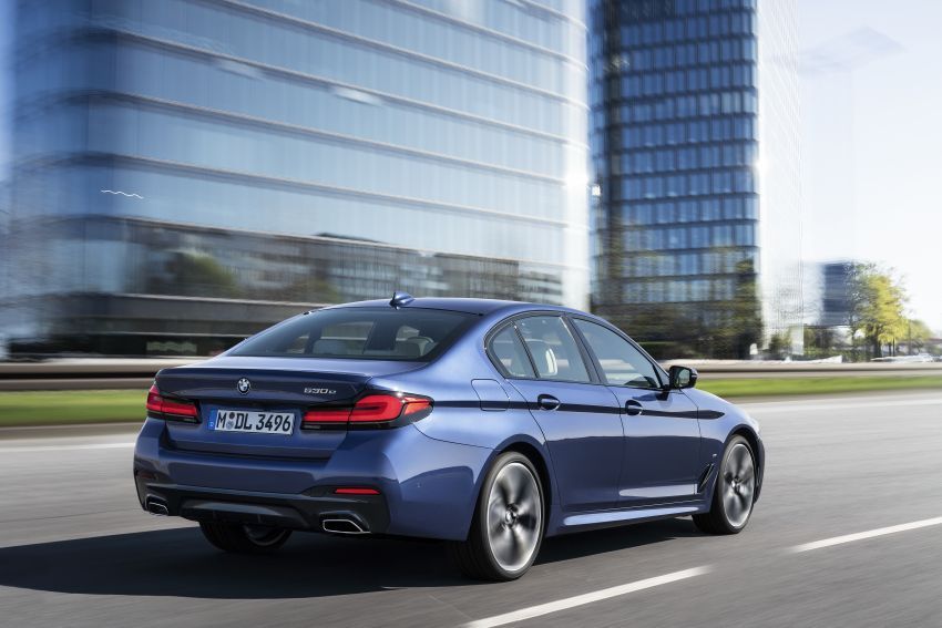 BMW 5 Series G30 2021 <em>facelift</em> didedahkan – wajah baru, enjin baru serta model 545e xDrive plug-in hybrid 1122406
