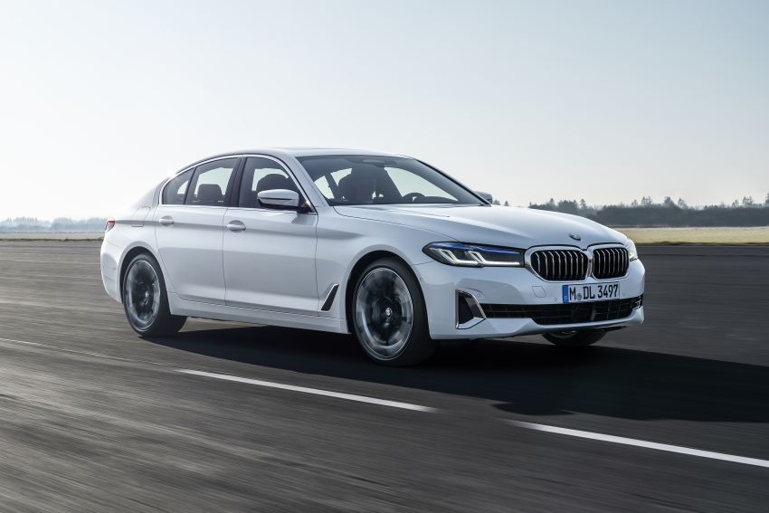 BMW 5 Series G30 2021 <em>facelift</em> didedahkan – wajah baru, enjin baru serta model 545e xDrive plug-in hybrid 1122465