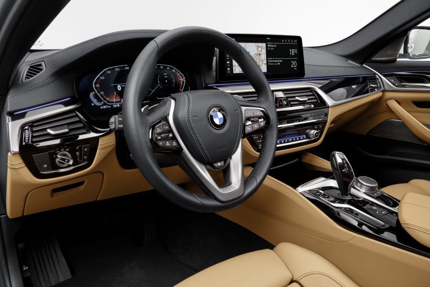 BMW 5 Series G30 2021 <em>facelift</em> didedahkan – wajah baru, enjin baru serta model 545e xDrive plug-in hybrid 1122477