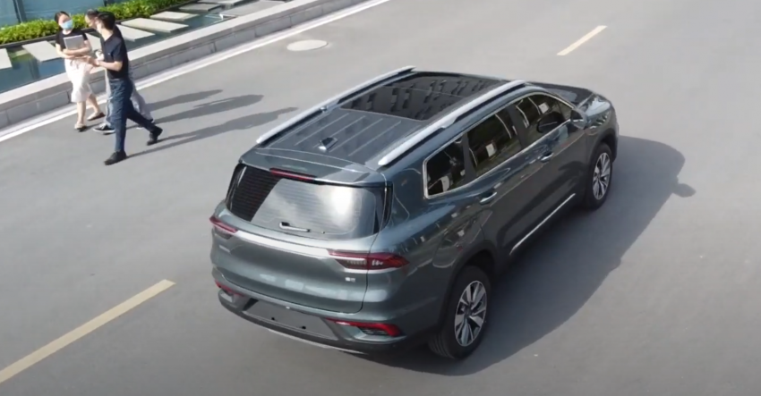 2020 Geely Haoyue VX11 – 7-seat SUV shown in video 1120875