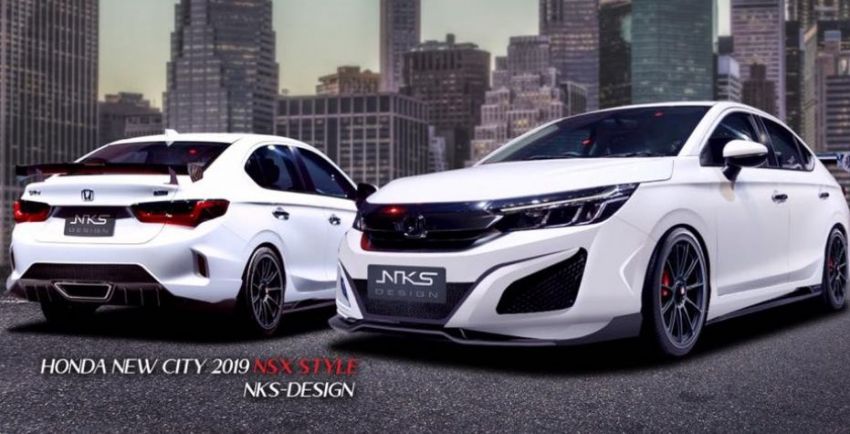 2020 Honda City receives two NKSDesign body kits in Thailand – choose from “NSX” or “Civic Type R” look 1114946
