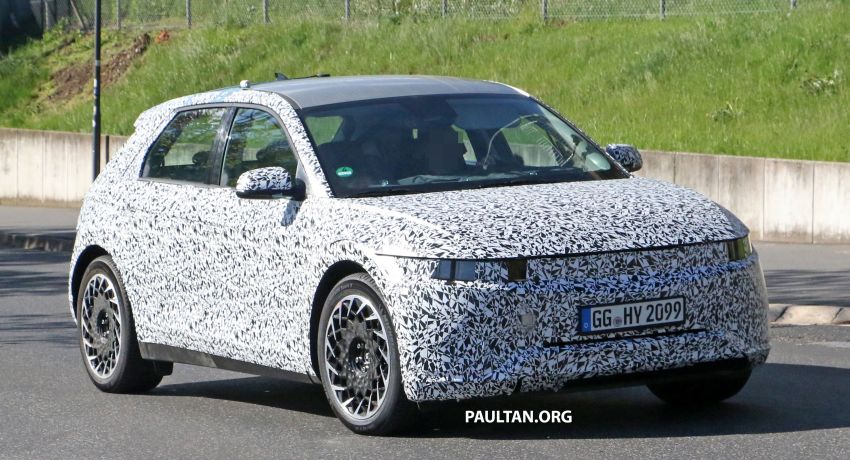 SPYSHOTS: Hyundai 45 seen with less camouflage 1116802
