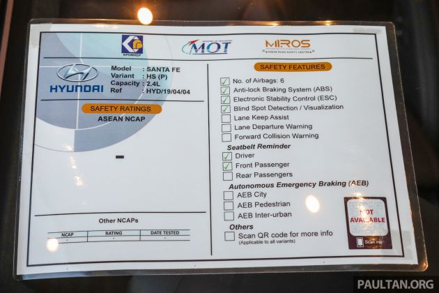 ASEAN NCAP and KPDNHEP mandatory safety rating labels begin appearing on new cars in showrooms