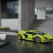 Lego Technic Lamborghini Sián FKP 37 — 3,696 bahagian; enjin V12, kotak gear 8-kelajuan boleh gerak